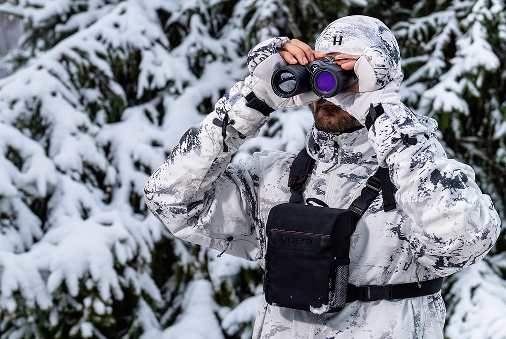 NocPix Quest L35R Thermal Imaging Binoculars with LRF 4